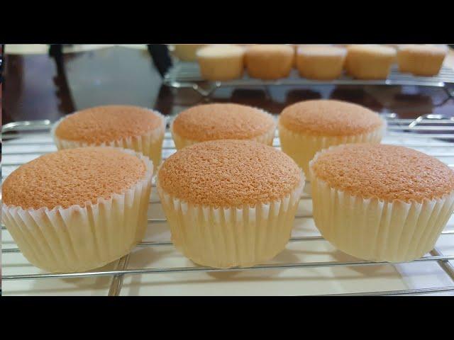 SOFT CHIFFON CUPCAKE RECIPE | HOW TO MAKE CHIFFON CUPCAKE