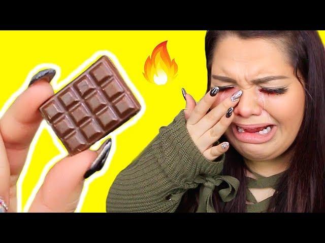 Spiciest Chocolate In The World Challenge! *Gone Wrong* Extreme Spicy Challenge