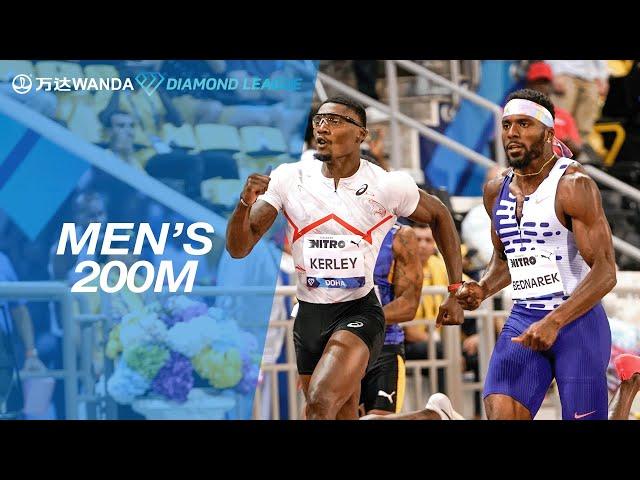 Fred Kerley clocks 19.92 to pick up first win of the season in Doha 200m - Wanda Diamond League 2023