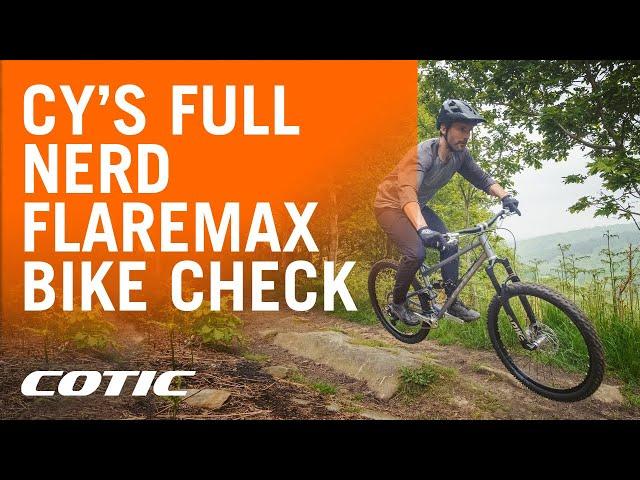 ENDURO RACING ON A DOWNCOUNTRY BIKE?  | Cy's Full Nerd Cotic FlareMAX Bike Check