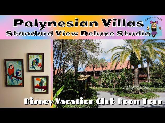 Standard View Deluxe Studio at Disney's Polynesian Villas and Bungalows | DVC Room Tour | Room 3046