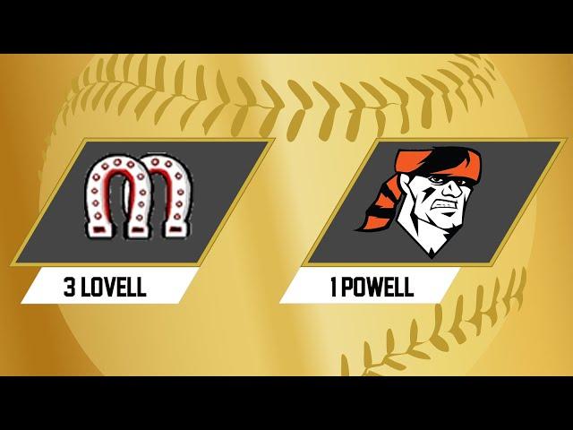 2024 A State Tournament Game 8: (1) Powell Pioneers Vs (3) Lovell Mustangs