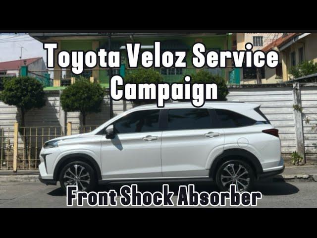 Toyota Veloz Service Campaign Front Shock Absorber Nuts #toyotaveloz #toyota #veloz2022