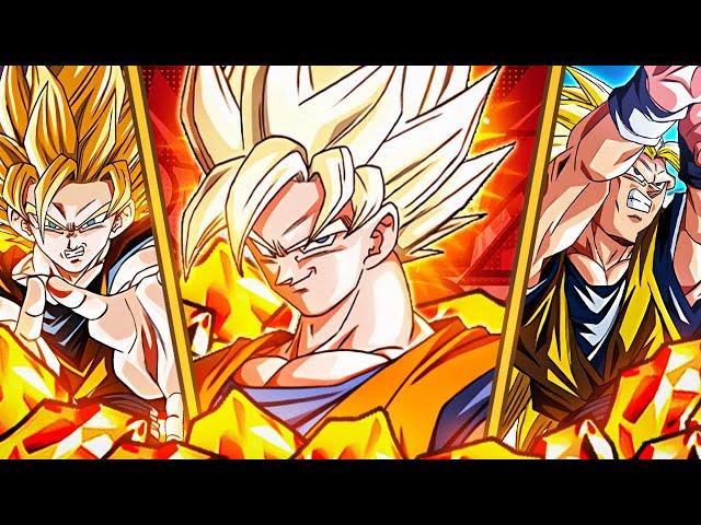 SUMMONS TO RAINBOW NEW YEARS DOKKANFEST TRANSFORMING PHY SSJ3 GOKU! (DBZ: Dokkan Battle)