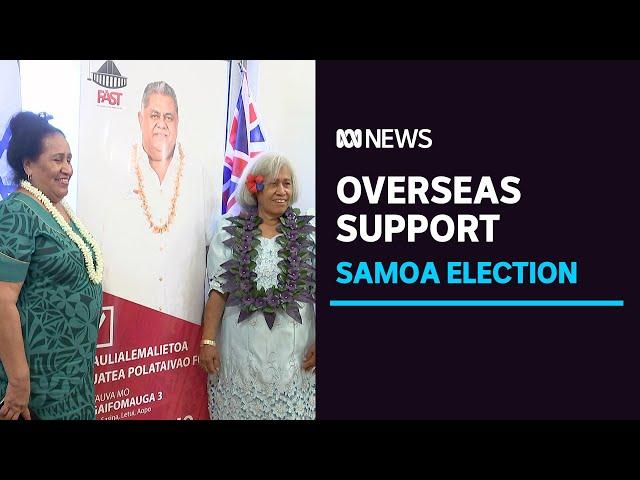 COVID restrictions means Samoan dual-citizens finding alternatives to flying home to vote | ABC News