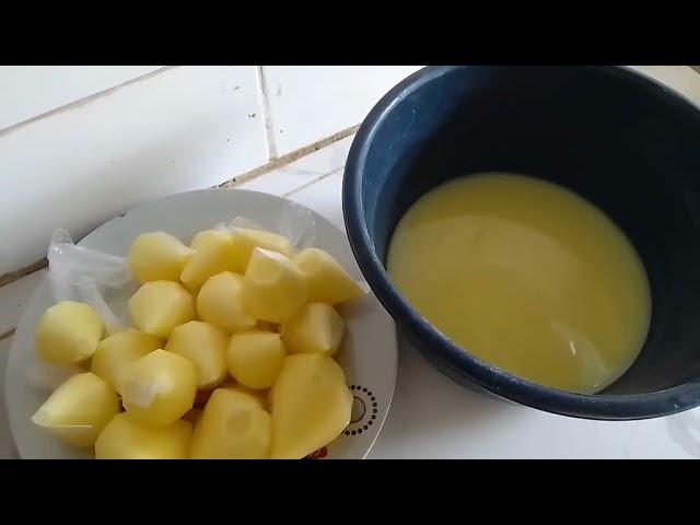 How to make Nigeria custard icecream! milk icecream