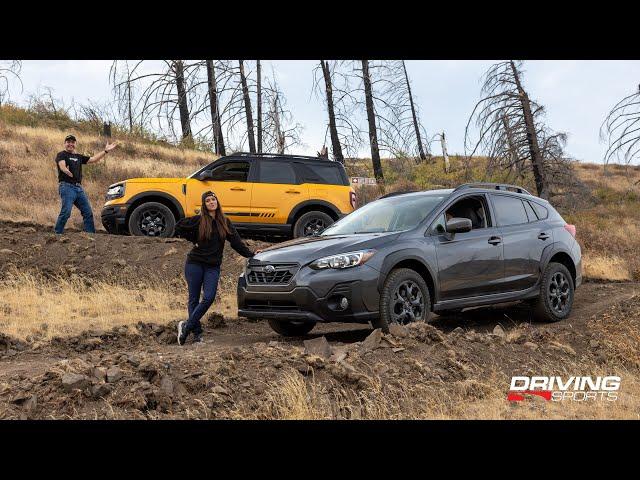 Subaru Crosstrek Sport vs. Ford Bronco Sport: Off-Road AWD Shootout