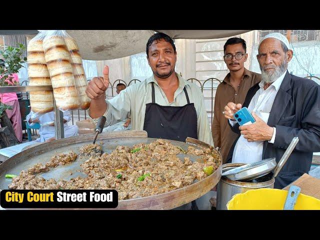 City Court Karachi Famous Paya | Biryani l Mutton Kaleji | Street Food Karachi