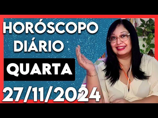 HOROSCOPO DO DIA PREVISAO DIARIA 27 11 2024 SIGNOS Cigana Carmencita