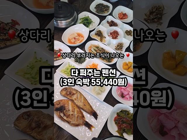 다퍼주는 제주도 펜션 #아모르하우스 #밥에제주를담다 #제주여행 #제주맛집 #도민맛집 #가성비맛집