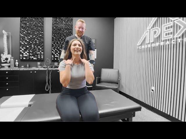 Chiropractic Adjustment for Jaw Pain // Dallas Texas