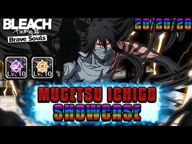 POWER'S SAVIOR! 9th Anniversary Mugetsu Form Ichigo Remake 2/5 T20 Showcase | Bleach Brave Souls