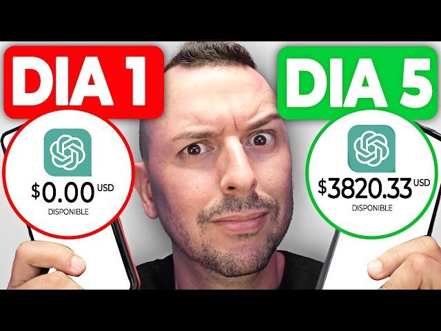 Como ganar $100 dólares por día con Chat GPT (NUEVO 2025)