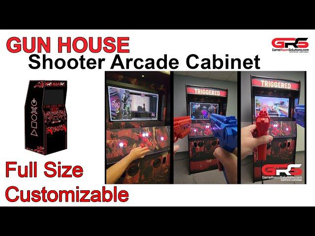 GRS Gun House Full Size Arcade Cabinet