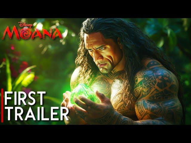 Moana - Live Action | Teaser Trailer (2025) | Dwayne Johnson, Catherine Laga'aia