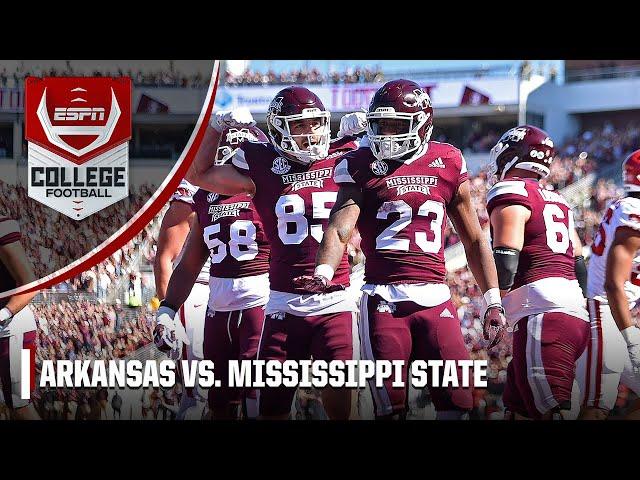 Arkansas Razorbacks vs. Mississippi State Bulldogs | Full Game Highlights