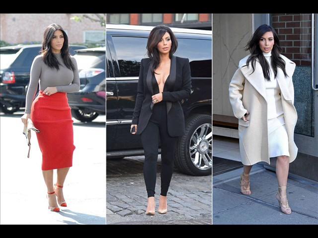 looks de Kim Kardashian