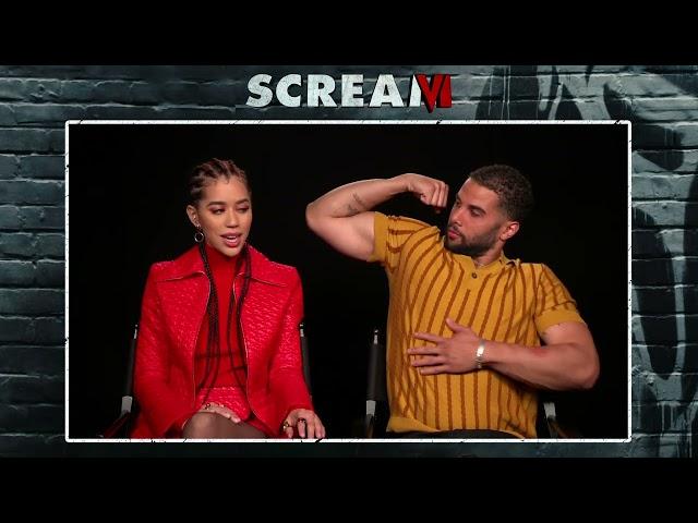 Jasmin Savoy Brown and Mason Gooding 'Scream 6' Interview