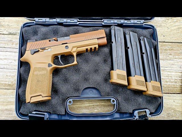 Sig Sauer Sig P320 M17 Review & Shoot 9mm