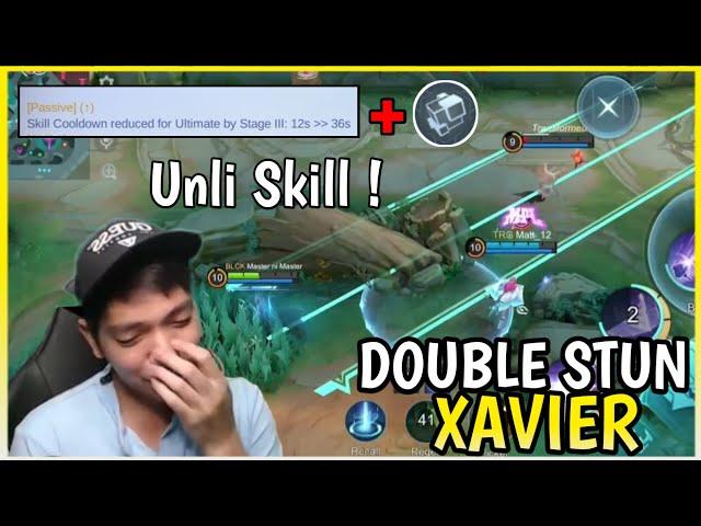 New Unli Skill on Buff Xavier | Xavier Gameplay | MLBB