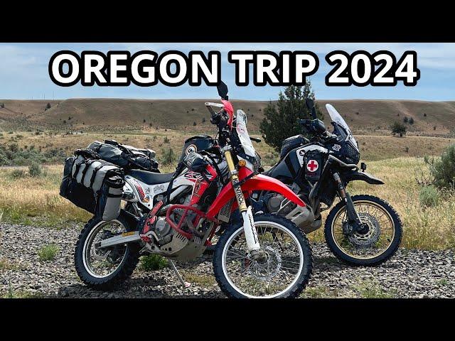 Oregon 2024 Pt.1 - Little Tail of The Dragon - Honda CRF250L