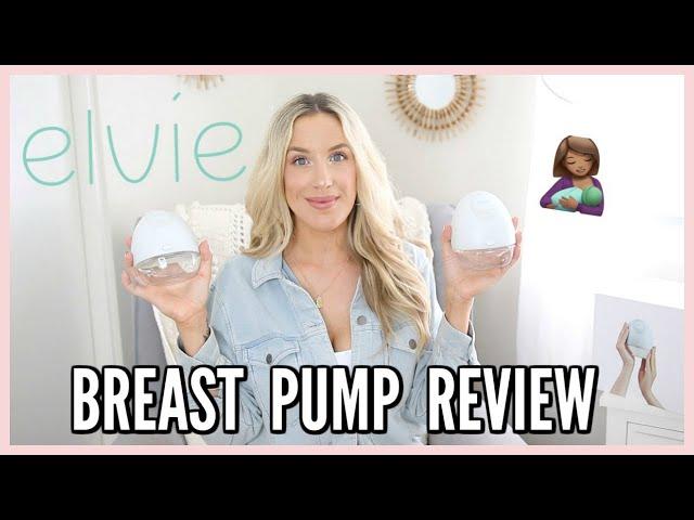ELVIE BREAST PUMP REVIEW! WHY I LOVE IT | OLIVIA ZAPO