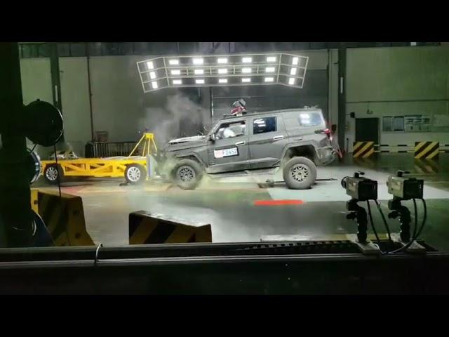 Dongfeng M-Hero 917 frontal crash test