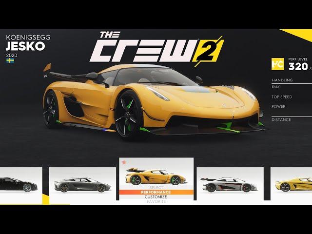 THE CREW 2 : All Cars, Bikes, Planes, Boats, Trucks | Full Car List [4K]