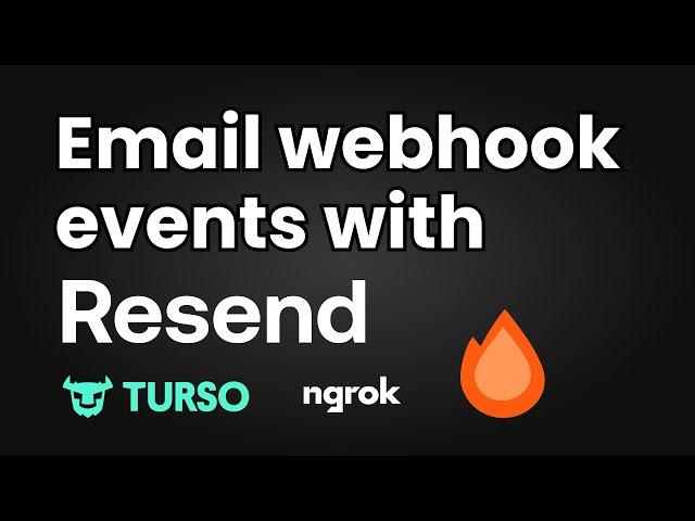 Save Resend email events to your Turso Database