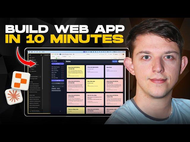 How to Use AI to Build a Web App in 10 minutes (Template + Full Guide)