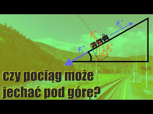 Parę słów o… ODCINEK 121 – CZY POCIĄG MOŻE JECHAĆ POD GÓRĘ? #kolej