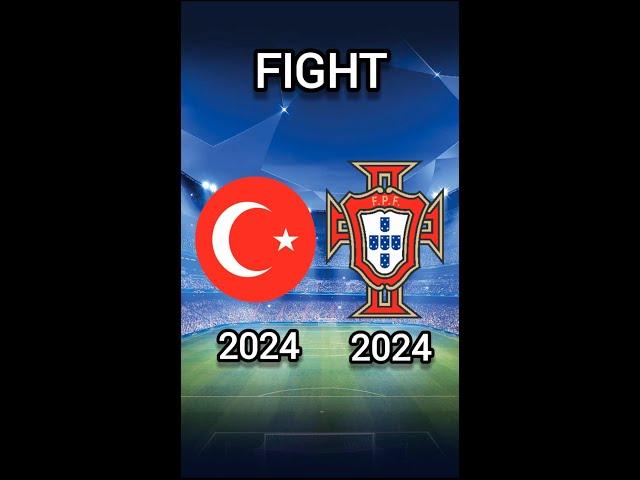 Türkiye VS Portugal  (euro 2024) #football #shorts #turkey #portugal