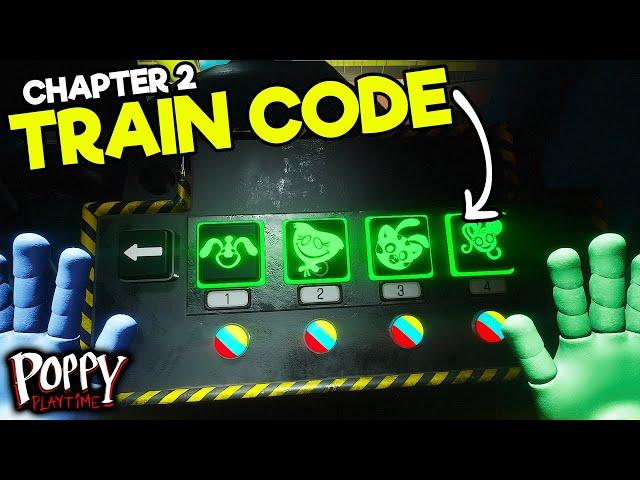 What is the TRAIN CODE in Poppy Plays - Chapter 2 - Colour Order and Number