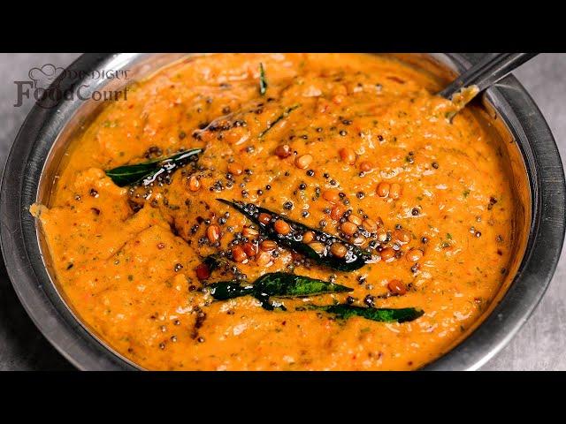 Quick & Tasty Tomato Chutney/ Tomato Chutney/ Thakkali chutney