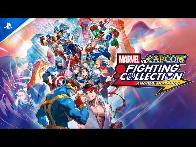 Marvel vs. Capcom Fighting Collection: Arcade Classics - Announce Trailer | PS4 Games