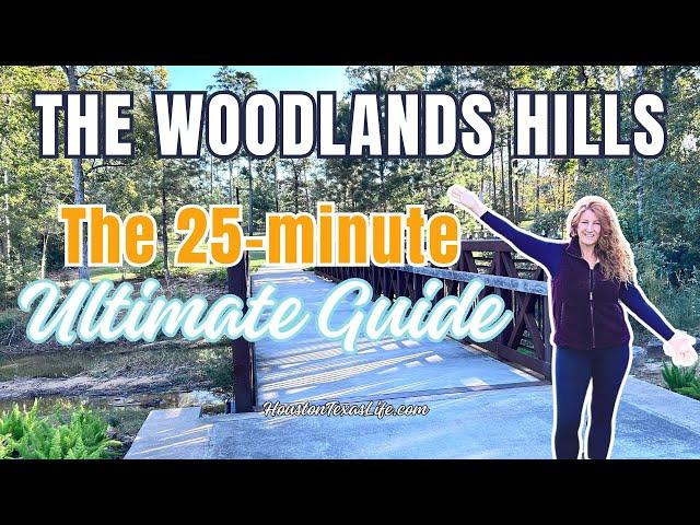 25-Minute ULTIMATE GUIDE to The Woodlands Hills Texas | #CandisInTexas | Houston Suburbs Realtor