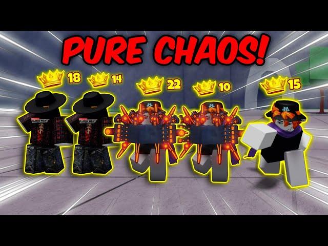 2 INCINERATE + 2 TABLEFLIP + 1 SERIOUS PUNCH = PURE CHAOS  | The Strongest Battlegrounds ROBLOX