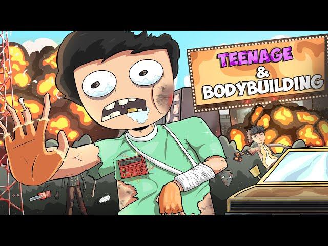 Teenage and Bodybuilding - HardToonz (hindi storytime animation)