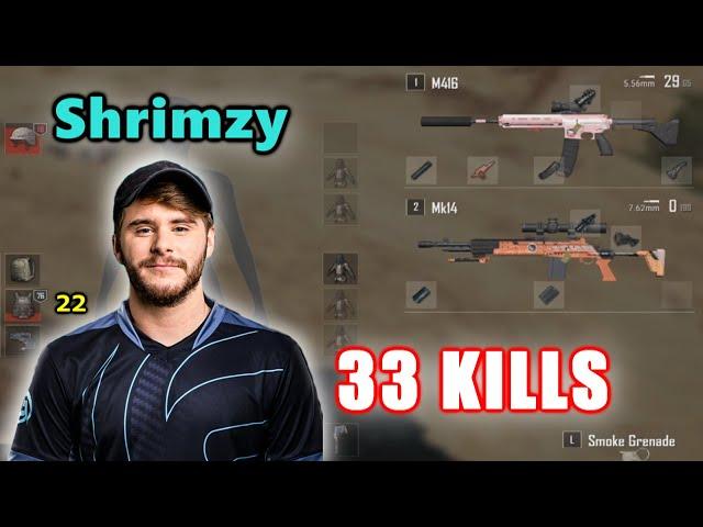 Soniqs Shrimzy & Hwinn - 33 KILLS - M416 + MK14 - DUO vs SQUADS - PUBG