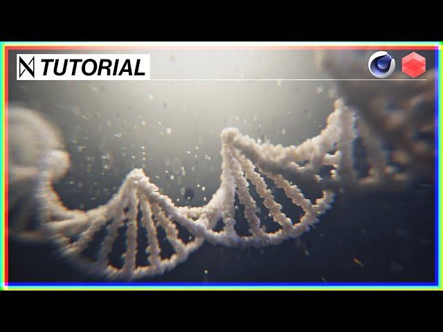 C4D TUTORIAL | Realistic DNA (and Unrealistic DNA) 