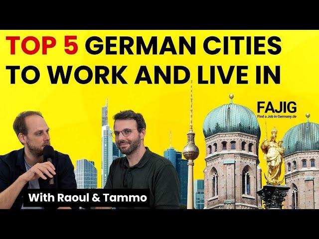 Top 5 German cities to work and live in ️