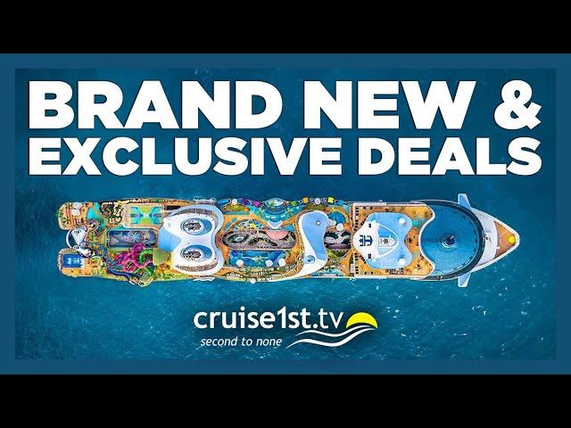 Brand New & Exclusive Cruise Deals | Cruise1st