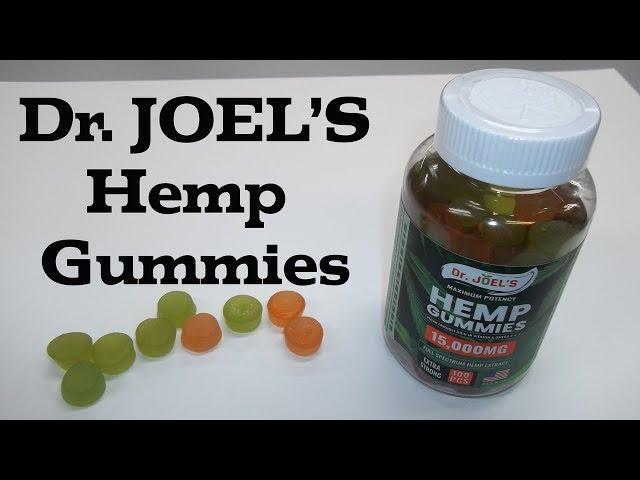 Product Test: Dr JOELS Premium Hemp Gummies - 15,000 MG Hemp Extract From Amazon