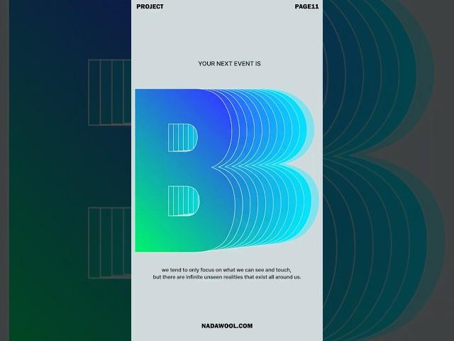 일러스트 블렌드 모드로 아코디언 글자 만드는 방법 #illustrator #blend
