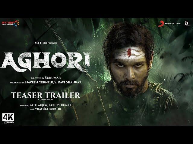 Aghori - Hindi Teaser Trailer (2024) | Allu Arjun | Uncut Studio Production