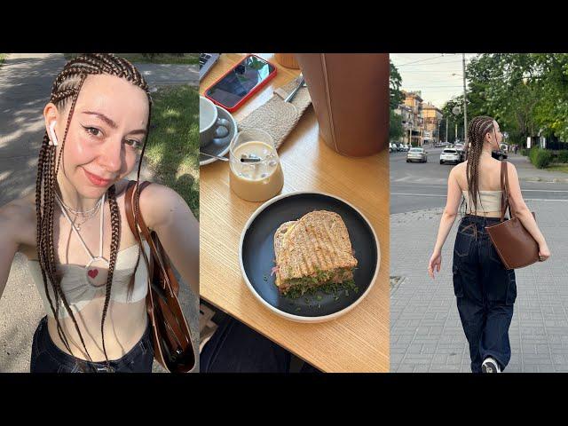 Vlog: заплела брейды с канекалоном‍