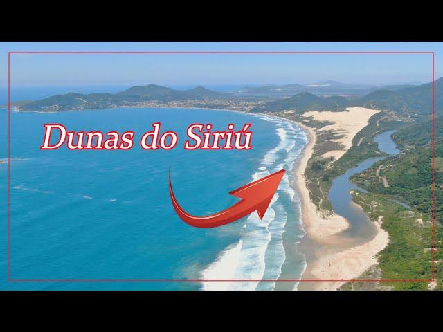 A Surpreendente Praia do Siriú e suas Belíssimas Dunas.   Drone - 4K