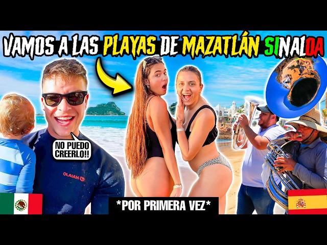 VAMOS a LAS PLAYAS de MAZATLÁN SINALOA **POR PRIMERA VEZ**  ¡¡Son muy diferentes!!