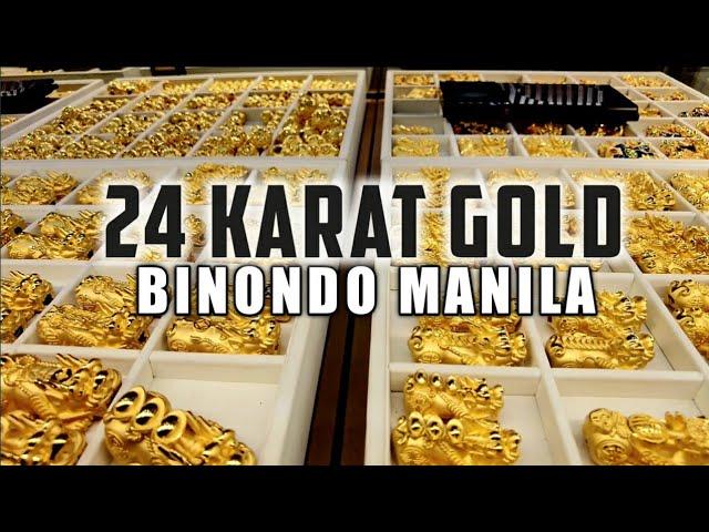 [4K] Buying 24K HONGKONG GOLD in Binondo Manila! COVO Gold Shop & Piyao Bracelet!