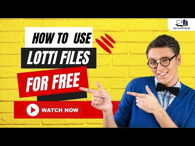 How to Use Lottiefiles In Wordpress Website 2023 | Digi Gyan Academy #lottiefiles  #wordpress